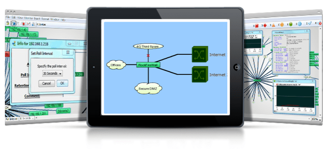 les cartes permettent une supervision claire du système d'information